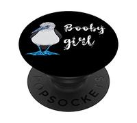 Blue Footed Booby Girl Sea Bird Blue Foot Booby Bird Lover PopSockets Swappable PopGrip