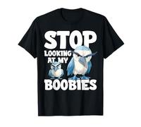 Blue Footed Booby Seabird Galapagos Islands Blue Foot Boobie T-Shirt