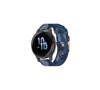 (Blue) For Garmin Venu 2s 18mm Nylon Woven Watch Band