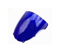 (blue) For Kawasaki ninja ZX6R 636 2003 2004 ZX 6R black Windshield WindScreen