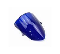 (Blue) For Kawasaki ZX6R 2009-2023 Motorcycle Windshield Wind Screen Black 2018