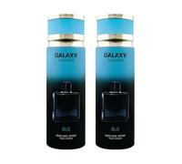 Blue for Men Perfume Spray | Pack of 2- Galaxy Concept Blue Body Spray for Men 200ml | Bergamot, Lemon and Sandalwood Fragrance | Blue Perfume Spray for Men Made in Dubai by Sapphire’s choice