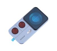 (Blue) For Xiaomi 12T Pro 5G OEM Back Camera Lens Holder Cover with Glass Phone Replacement Part (without Logo)