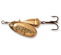 Blue Fox Classic Vibrax 02 Plated 3/16 (Gold/Gold, Size- 2.44)