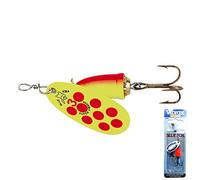 Blue Fox Classic Vibrax 03 Painted Tackle, Hot Clown, 1/4 (60-30-720IC)