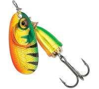 Blue Fox Classic Vibrax, Inline Spinner Lure for Trout Bass Walleye and Salmon Premium Fishing Spinner, Blade Size 3, Gilded Firetiger