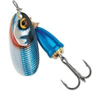 Blue Fox Classic Vibrax, Inline Spinner Lure for Trout Bass Walleye and Salmon Premium Fishing Spinner, Blade Size 3, Gilded Blue Steel