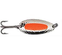 Blue Fox Pixee Spoon 7/8 Nickel Plated Fluorescent Orange Insert