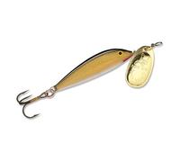 Blue Fox Vibrax Minnow Spin Tackle, Gold/Plated Gold, 1/4