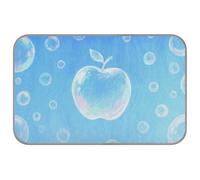 Blue fruit Bubble Summer cat blanket Self Cooling 38" x 23" pet cooling mats for pets outdoors washable esterilla refrescante para perros M