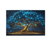 Blue Fruit The Tree Of Life 1000 Piece Jigsaw Puzzles For Adults Wooden Puzzles For Adults Gifts Home Decor
