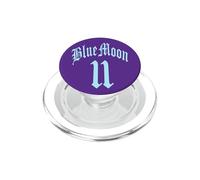 BLUE FULL 2 MOON NUMEROLOGY 11 TWO ELEVEN WOMEN MEN KIDS PopSockets PopGrip for MagSafe