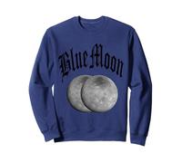 BLUE FULL 2 MOON NUMEROLOGY 11 TWO ELEVEN WOMEN MEN KIDS Sweatshirt