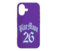 BLUE FULL 2 MOON NUMEROLOGY 26 TWO 2026 WOMEN MEN KIDS Case for iPhone 17