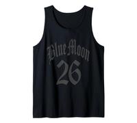 Blue Full 2 Moon NUMEROLOGY 26 Two 2026 Women Men Kids Tank Top