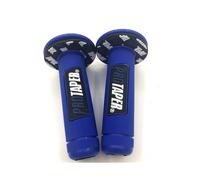 (Blue Full) Handle Grip Pro taper Motorcycle High Quality Protaper Dirt Pit Bike Motocross 7/8" Handlebar Rubber Gel Hand Grips Brake