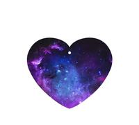 Blue Galaxy Printing Fashion Car Air Freshener Cards 10 Pcs Car Scented Hanging Sheets
