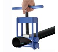 Blue,Gas Pipe Squeeze-Off Tool, Screw Compressor Clamp, Pipe Blocker, Hose Pinch Off Pliers, Less Than 63mm/2.48in PE/PPR/PVC/PP