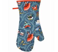 Blue Gauntlet Oven Glove: 12 Days of Christmas by Ulster Weavers