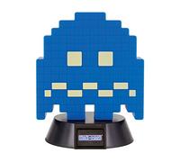 Blue Ghost Icon LED | Collectible Pac Man Lamp | Ideal for Night Light for Kids Bedrooms, Office & Home | Pop Culture Retro Gaming Merchandise