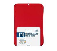 Blue Ginkgo TPU Cutting Mat [Medium] - Korean-Made Flexible, Knife-Friendly, Durable Kitchen Cutting Board (Red)