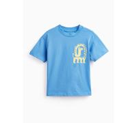 Blue Giraffe Graphic T-Shirt 4-5 years