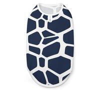Blue Giraffe Texture Pattern Dog Shirts Pet Costmes Sleeveless Puppy Tank Cat Clothes Top Vest