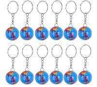 Blue Globe Keychain - Mini Earth Keyring Pendant for Bag Backpack and Key Organization Perfect for Party Supplies and Everyday Use