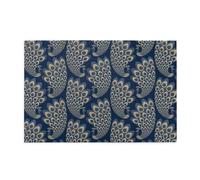 Blue Gold Art Deco Peacock1