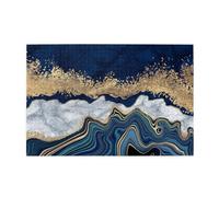Blue Gold Marble Marble1