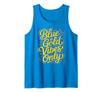 Blue & Gold Vibes ONLY Tournament War Game Day Competition Tank Top