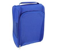 Blue Golf Shoe Bag Large Capacity Oxford Cloth Unisex Design