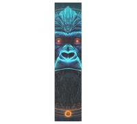Blue Gorilla Strong Fierce Skateboard Grip Tape Sheet Anti Slip Longboard Griptape Bubble Free for Youth Boys Girls Kids(1Pcs)