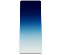 Blue Gradient Eco-Friendly Non-Slip Yoga Mat for Home Fitness and Studio Practice
