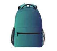 Blue Gradient kids tennis backpack with Name Tag chest clip book bags for student mochilas para ni?as de 12 a?os