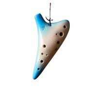 Blue Gradient Ocarina 12 Hole Alto C Key AC Beginner Teaching Ocarinas Ocarina Musical Instrument