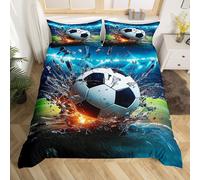 (Blue Green Black, Single(No Comforter)) Homewish Sugar Skull Bedding Set Crow Gothic Comforter Cover Exotic Flowers Double Duvet Cover,Goth Moon Galaxy Rose Bed Set