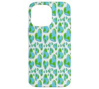 Blue Green Planet Hearts Earth Day Ecology Environment Case for iPhone 14 Pro Max