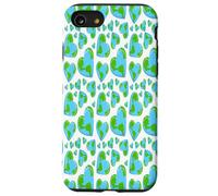 Blue Green Planet Hearts Earth Day Ecology Environment Case for iPhone SE (2020) / 7/8