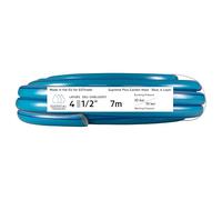 Blue & Grey 4-Layer Reinforced Garden Hosepipe - 1/2" Heavy-Duty, Kink Resistant, UV-Resistant, Flexible Water Hose with Anti-Leak Technology for Garden, Lawn, Patio, Car Wash & Outdoor Cleaning (7m)