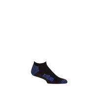 BLUE GUARD Blueguard Mens Trainer Socks Pack of 1 Black 6-8.5