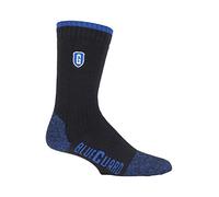 BLUE GUARD - Mens Ladies Durable Long Lasting Heavy Duty Cotton Work Socks for Steel Toe Boots with Arch Support