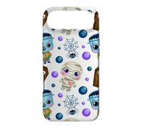 Blue halloween fall festive autumn harvest cute fun monster Case for iPhone Air