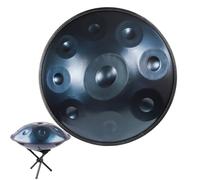 Blue Handpan Drum Set Durable Instrument in D Minor Adults Steel Handpan 91012 Notes Hand Pan for Meditation Concert Yoga 22in Color Blue 432Hz Size 9 notes