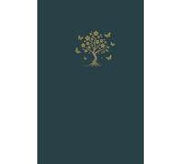 Blue Hardcover Journal with Tree Design - Thick Premium Paper, 195 Pages, 5.5” x 8.25” - Perfect for Writing, Study & Planning