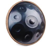 Blue Harmonic Handpan Drum Hand Pan In D Minor 10 Notes 22 Inch Steel Hand Drum With Soft Hand Pan Bag Hand Pan Drum