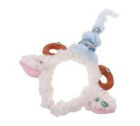 Blue Hat Lamb Headband Plush Goat Shape Hair Accessory for Women | 3d Cartoon Animal Design, Lightweight Comfortable Fit, Gentle on Sensitive Scalps, Versatile for Hairstyles, School or Photo