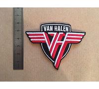 BLUE HAWAI Van Halen Red Rectangular Adult Sew-on Band Logo Fabric Patch