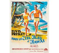 Blue Hawaii Elvis Presley 1961 Comedy Musical Film Movie Print Poster Wall Art Picture A4 +