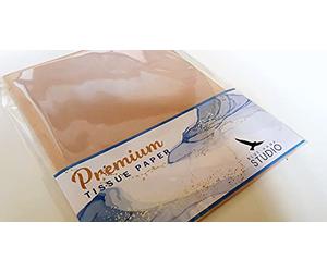 Blue Hawk Studio Blush Dusty Dusky Pink Tissue Paper Premium Quality (30x20) (20)